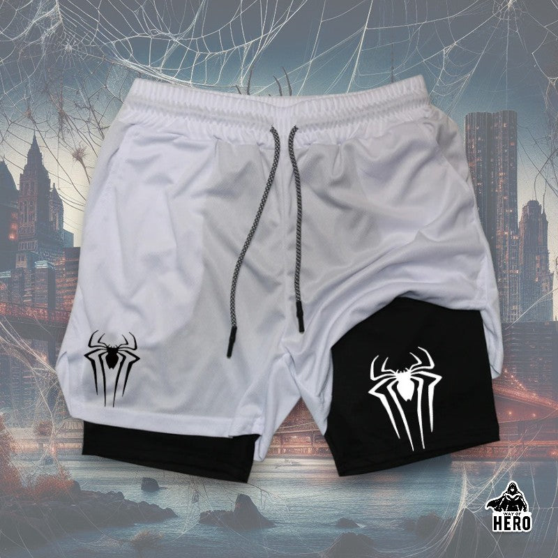 Way Of Hero™ Breathable Spider-Man Compression Shorts