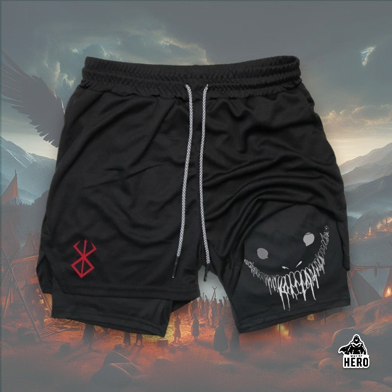 Way Of Hero™ Smile Berserk Breathable Compression Shorts