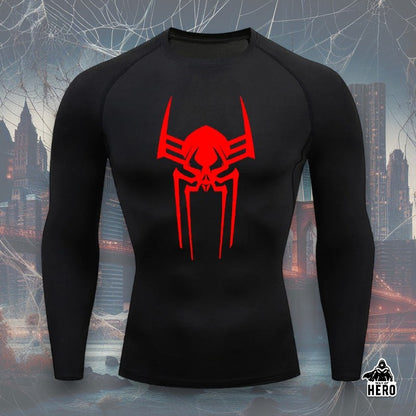 Way Of Hero™ Verse Spider-Man Long Sleeve Compression Shirt