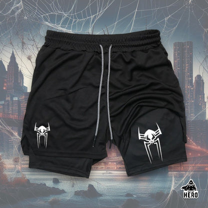 Way Of Hero™ Verse Breathable Spider-Man Compression Shorts