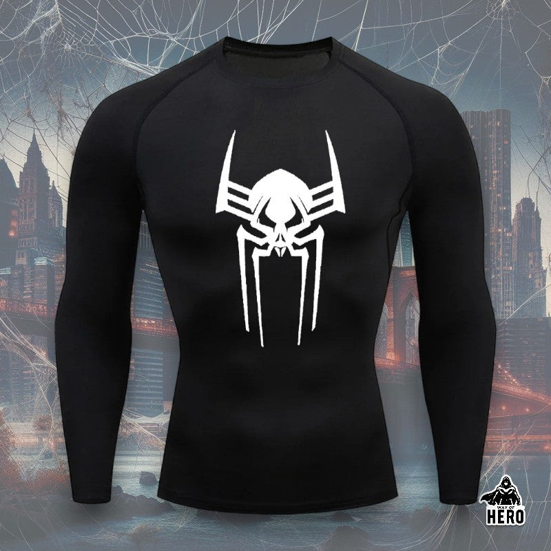 Way Of Hero™ Verse Spider-Man Long Sleeve Compression Shirt