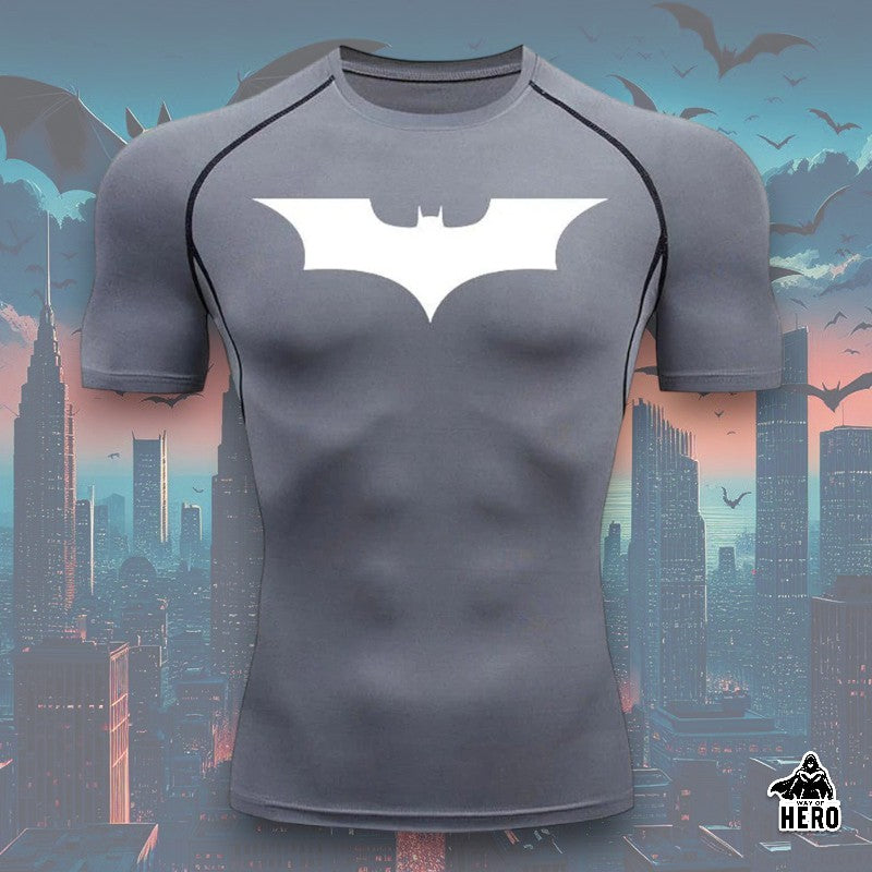 Way Of Hero™ Batman Short Sleeve Compression Shirt