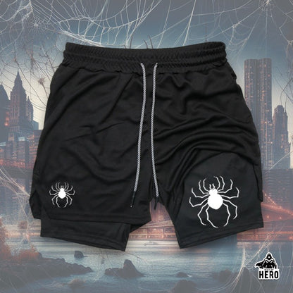 Way Of Hero™ Hunter Breathable Spider-Man Compression Shorts