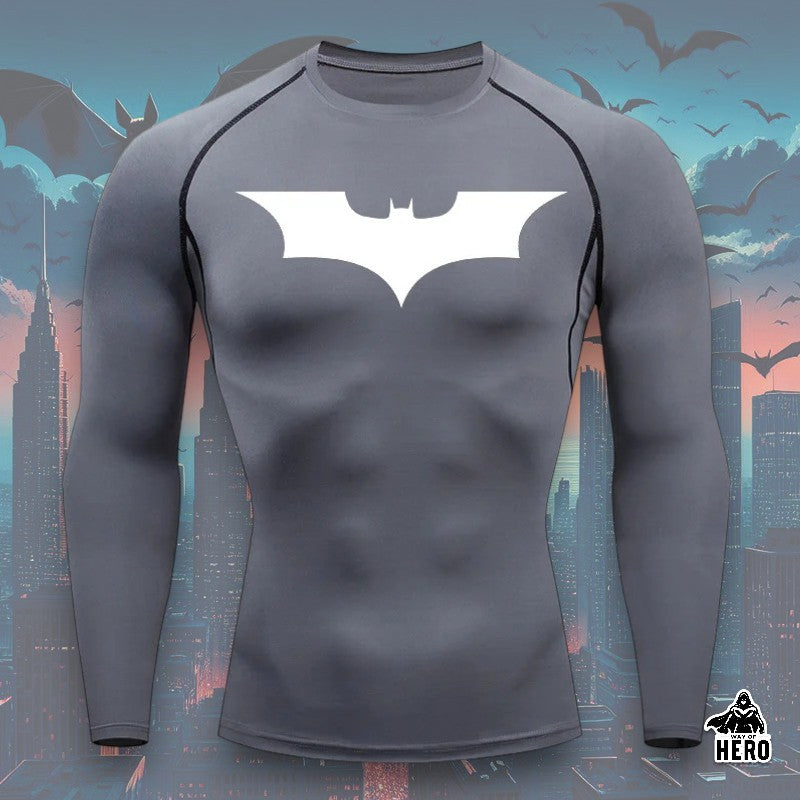 Way Of Hero™ Batman Long Sleeve Compression Shirt