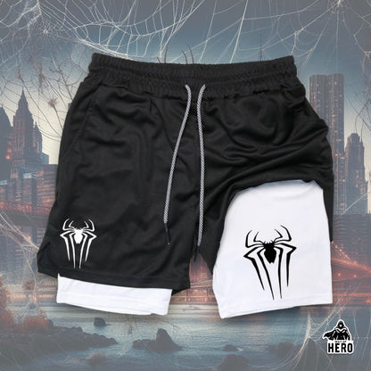 Way Of Hero™ Breathable Spider-Man Compression Shorts