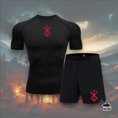 Way Of Hero™ Berserk Short Sleeve Suit 2 in 1