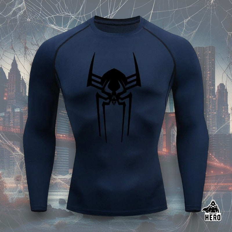 Way Of Hero™ Verse Spider-Man Long Sleeve Compression Shirt