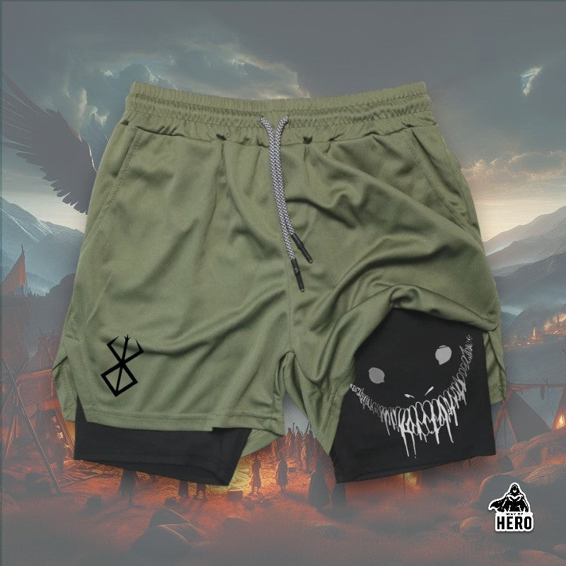 Way Of Hero™ Smile Berserk Breathable Compression Shorts