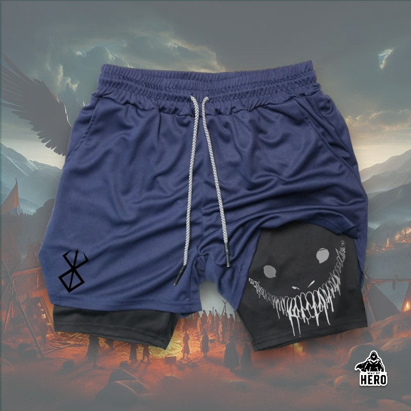 Way Of Hero™ Smile Berserk Breathable Compression Shorts